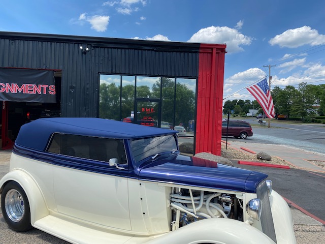 1935 Chevy Hot Rod project at BMF Motorsports