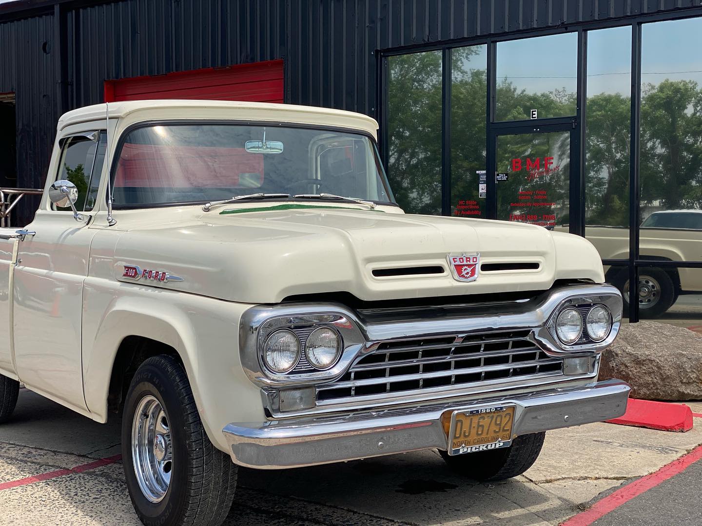 1960 Ford F100 - Original Owners - Charlotte Purchased 1960 project at BMF Motorsports