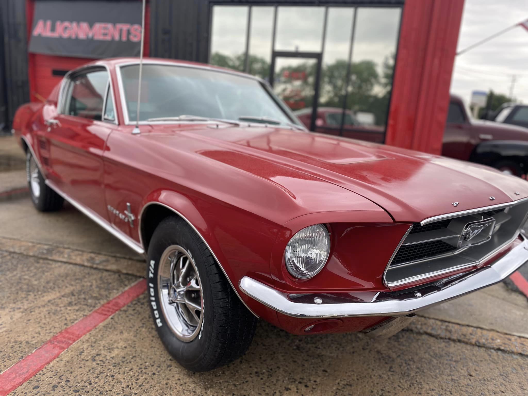 1967 Ford Mustang project at BMF Motorsports