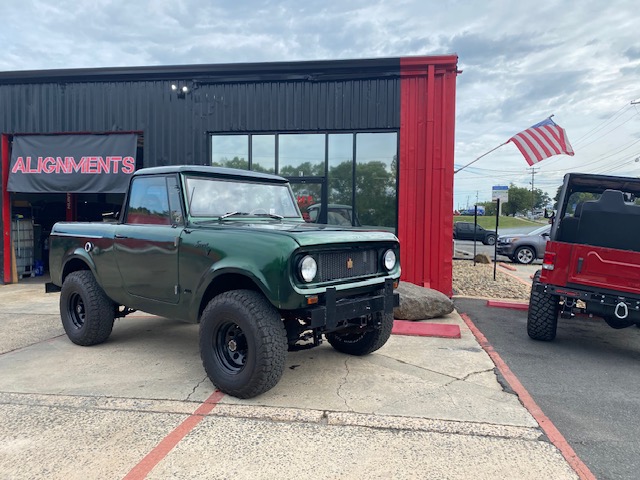 1967 International Scout project at BMF Motorsports