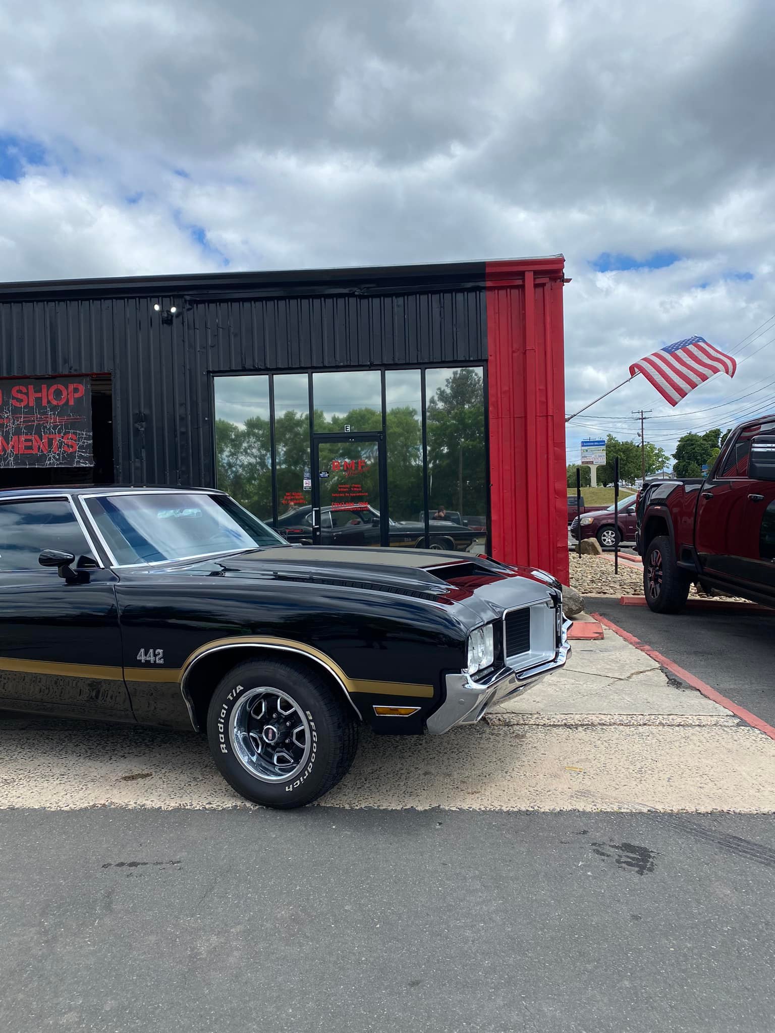 1971 Cutlass 442 project at BMF Motorsports