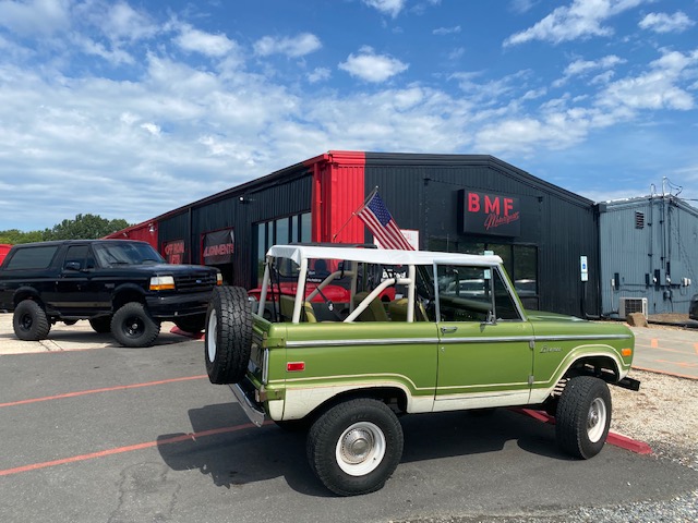 1974 Ford Bronco Custom project at BMF Motorsports