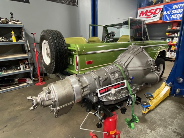1975 Ford Bronco project at BMF Motorsports