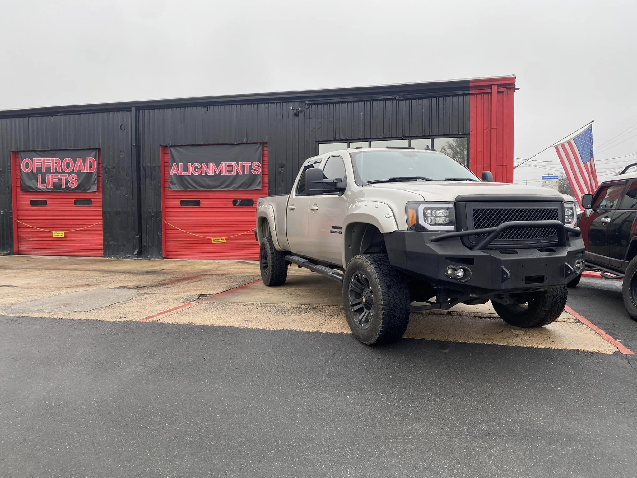 2008 GMC 2500 Duramax project at BMF Motorsports