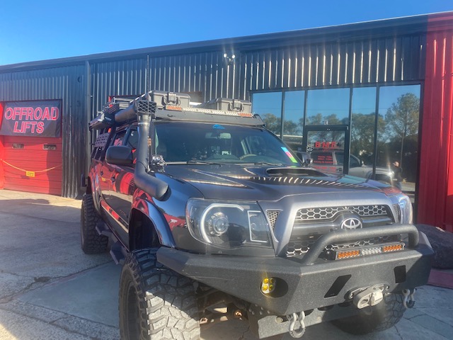 2011 Toyota Tacoma project at BMF Motorsports