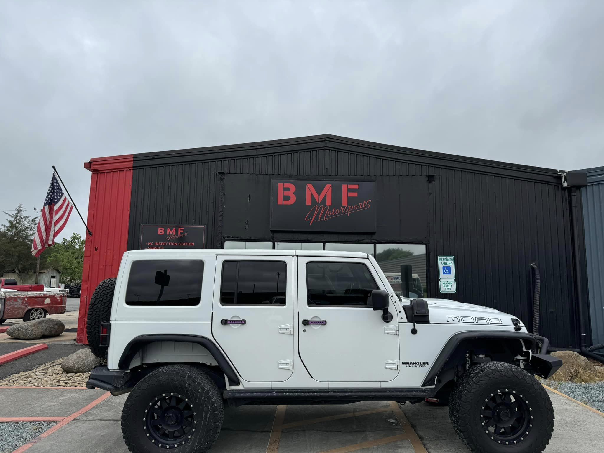 2017 Jeep Wrangler Moab project at BMF Motorsports
