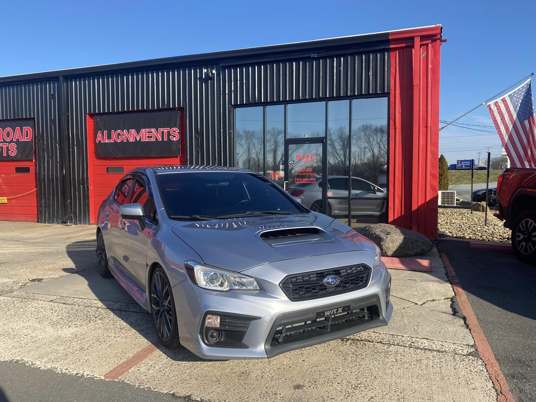 2018 Subaru WRX project at BMF Motorsports