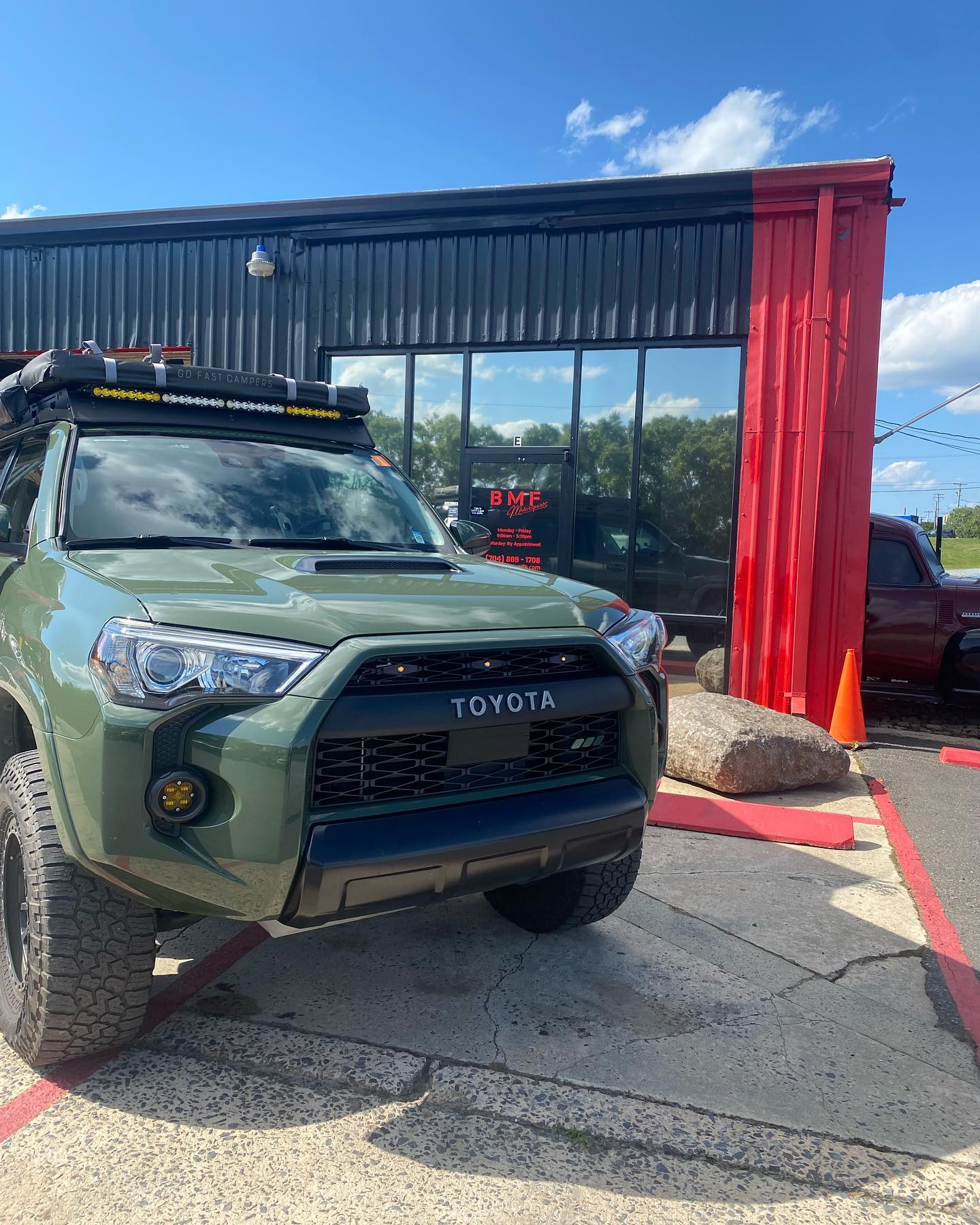 2021 Toyota 4Runner TRD PRO project at BMF Motorsports