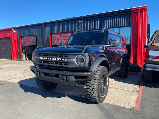 2022 Bronco aka Black Beauty project at BMF Motorsports