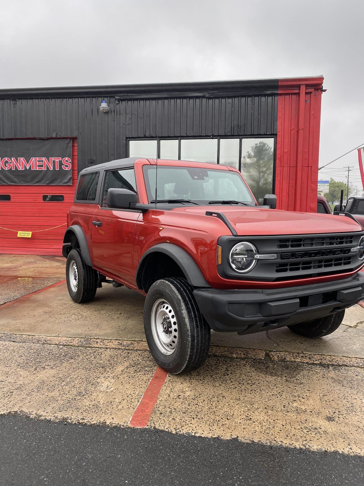 2023 Base Ford Bronco with 2.7L EcoBoost project at BMF Motorsports