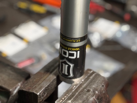 Icon Shock Rebuild project at BMF Motorsports