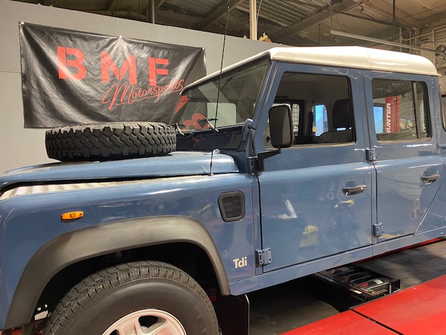 Land Rover Defender 130 - 200TDI Diesel project at BMF Motorsports